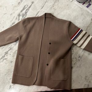 Brown Cardigan Sweater